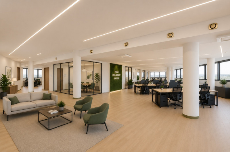 All'interno di un qualificato centro dedicato ad attività professionali e terziarie, proponiamo i...