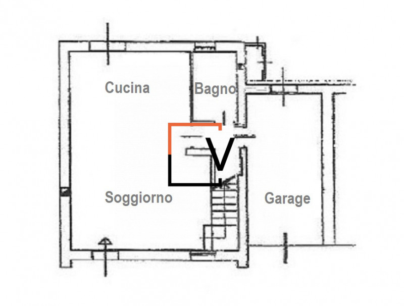 V417 - Proponiamo in vendita una porzione di bivilla in ottime condizioni generali. Al piano terr...