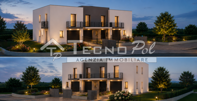 Nel comune di Loreggia proponiamo in costruzione trifamiliare composta da tre unità a schiera ind...