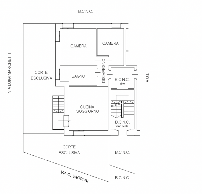 ULTIMA DISPONIBILITA' DI BICAMERE CON GIARDINETTO PRIVATO, su piccola palazzina oggetto di comple...