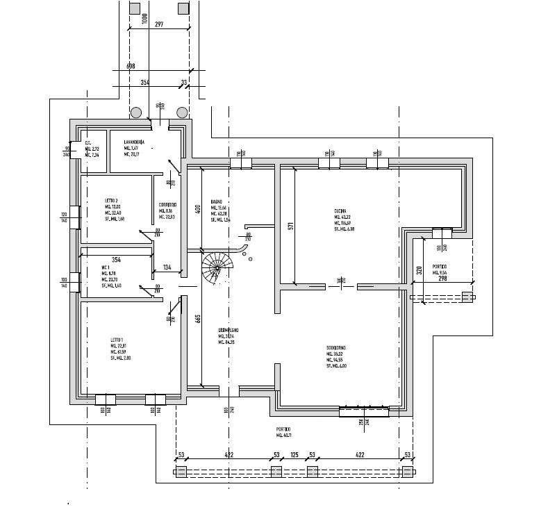 Proponiamo in vendita una splendida villa singola allo stato grezzo, situata nel comune di Borgo ...