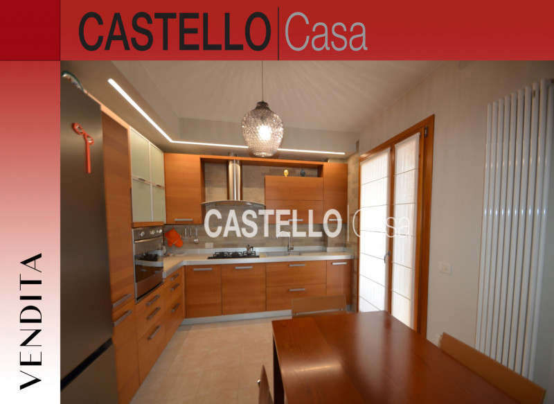 Splendido attico situato nel centro di Castelfranco Veneto. Con una superficie di 110 mq, l'immob...