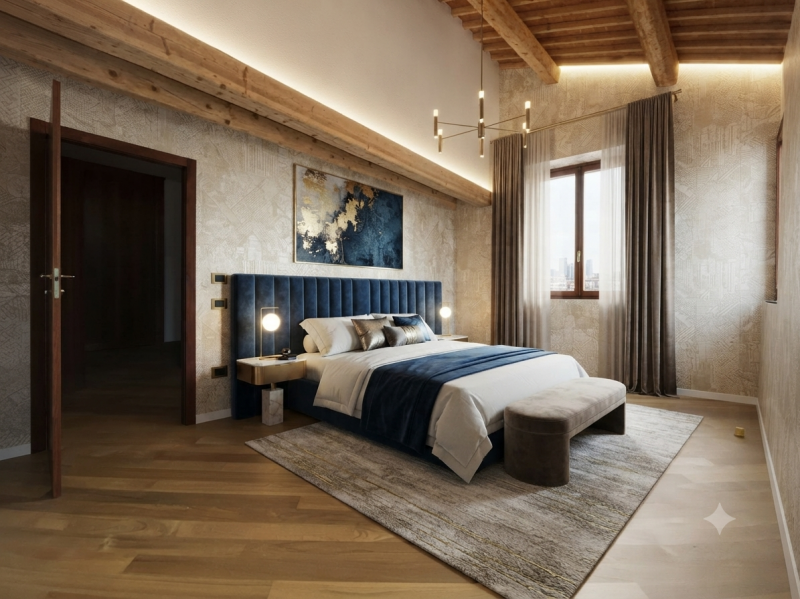 Attico esclusivo di circa 350 mq, situato all'ultimo piano di un affascinante palazzo storico.

 ...