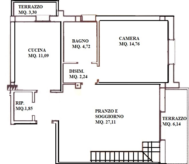 Tra le varie soluzioni presenti nel mercato, oggi vi proponiamo un appartamento che attirerà sicu...