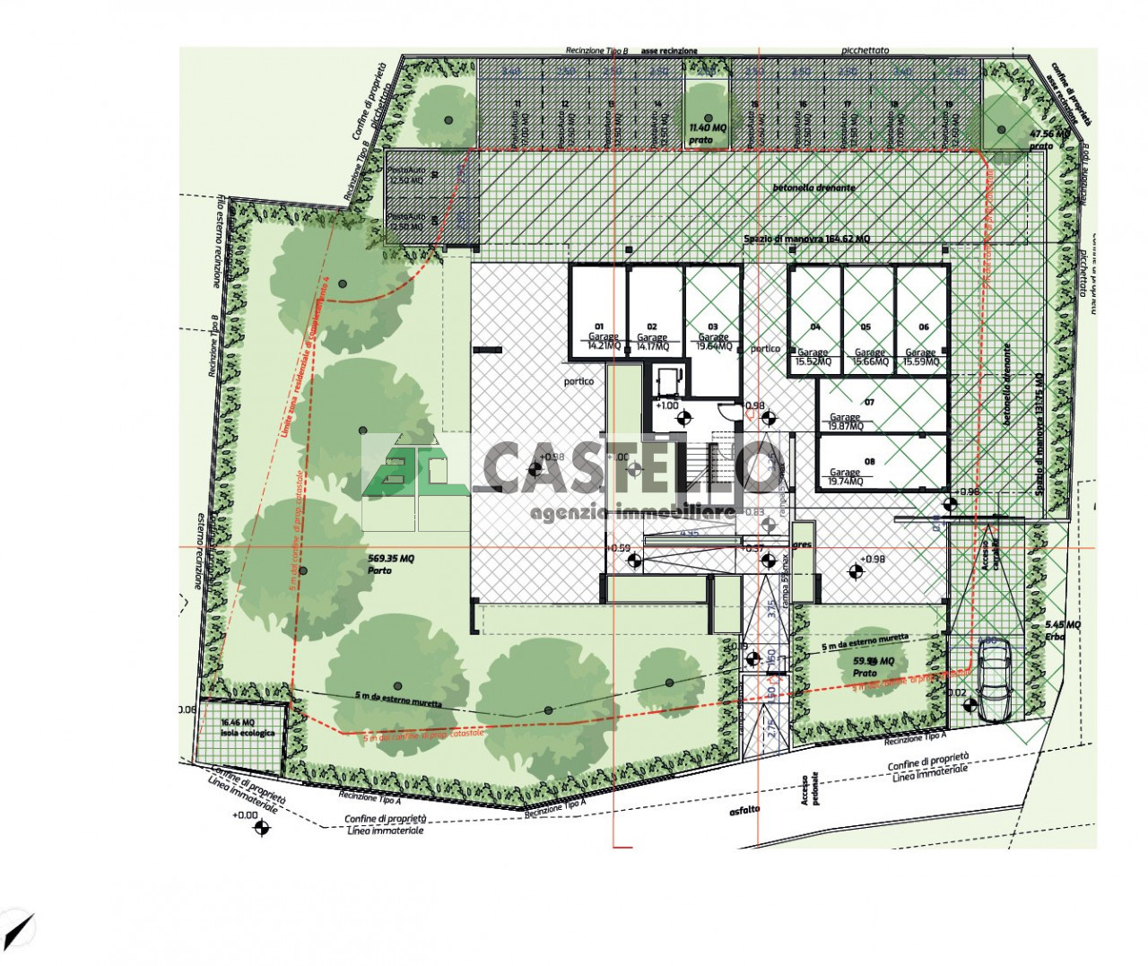Padova San Lazzaro su 8 unità nuovi appartamenti in costruzione.