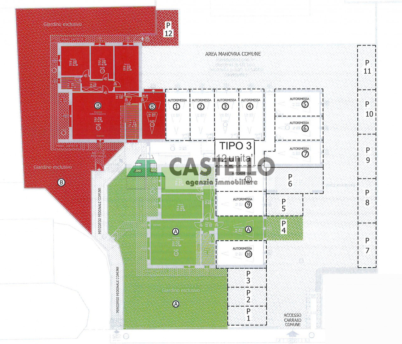 Villafranca Padovana nuovi appartamenti in classe A4
