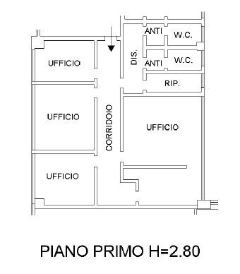 Limena ufficio di ~120mq.